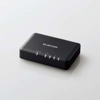 エレコム  EHC-G03PA2-SB (スイッチングハブ 3ポート ブラック) 