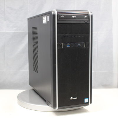 中古ゲーミングPC 活かし TSUKUMO G-GEAR Core i7-8700 GTX1080 NVMe 