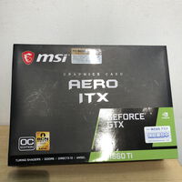 中古  MSI GeForce GTX 1660 Ti AERO ITX 6G OC(GTX1660Ti) 139073 
