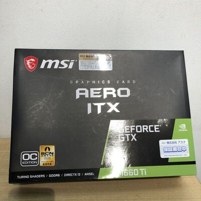 【姫路店】中古  MSI GeForce GTX 1660 Ti AERO ITX 6G OC(GTX1660Ti) 139073 