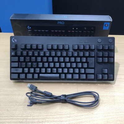 【甲府飯田店】中古  Logicool G-PKB-002CK (有線 ｹﾞｰﾐﾝｸﾞｷｰﾎﾞｰﾄﾞ) 158801 