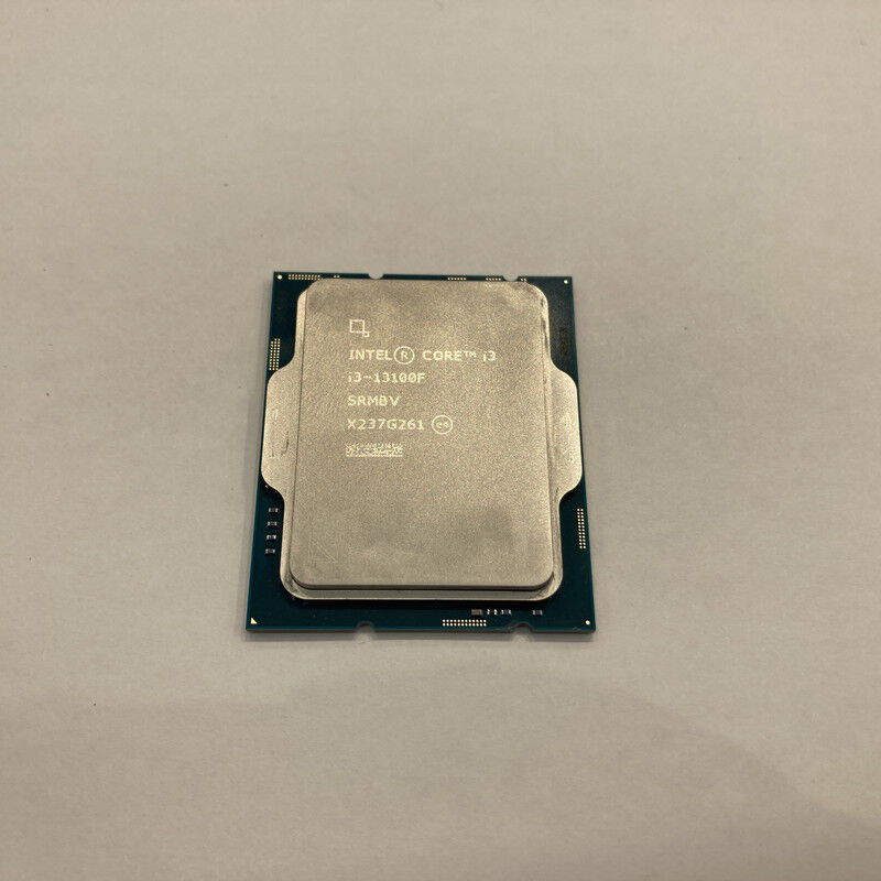 Intel Core i3-13100F CPU 1700 中古品 Intel 〔中古〕インテル® Core™ i3 13100F プロセッサー 〔3.4