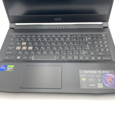 【神戸・三宮店】中古  MSI Katana 15 B13VGK(i9-13900H/32GB/SSD1TB/RTX4070/W11H) 3430006462 