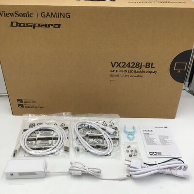 【白山FM松任店】中古  Viewsonic VX2428J-BL-7(23.8W 0.5ms IPS 180Hzﾌﾞﾙｰ) 4950001315 