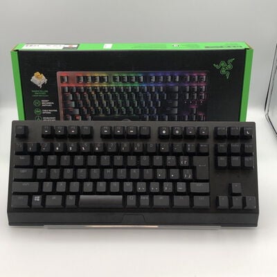 【甲府飯田店】中古  Razer BlackWidow V3 Tenkeyless JP-Yellow Switch (RZ03-03491900R3J1) 4720002601 
