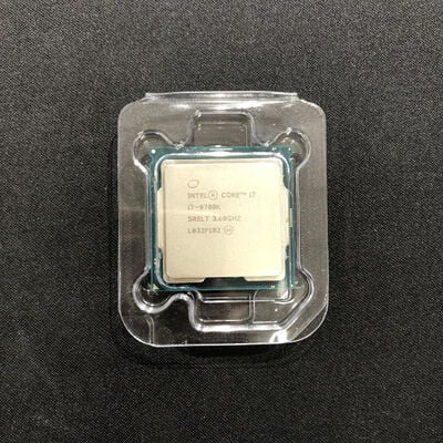 【福井日之出店】中古  INTEL Core i7 9700K (1151/3.60GHz/12M/C8/T8) 138481 