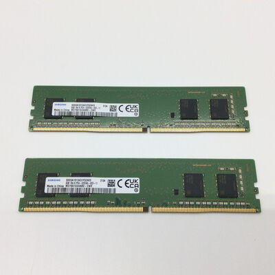 【浜松店】中古  8GB 2枚組(合計16GB) PC4-25600/DDR4-3200 デスクトップ用 190923 