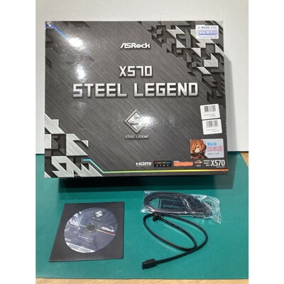 【富山本郷店】中古  ASRock X570 Steel Legend (X570 AM4 ATX DDR4) 140058 