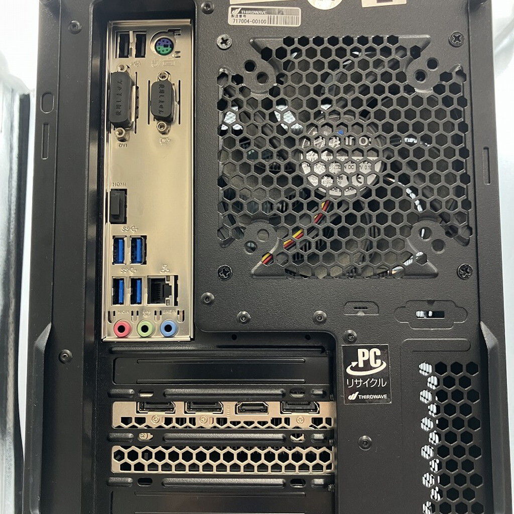 中古 THIRDWAVE GALLERIA XF(i7 9700K/16GB/SSD250GB/RTX2070 SUPER