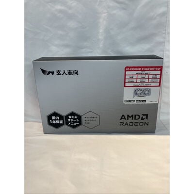 【仙台店】中古  玄人志向 RD-RX9060XT-E16GB/WHITE/DF (RX9060XT 16GB) 189002 