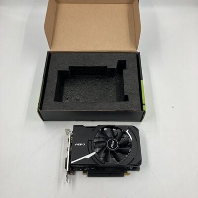 【なんば店】中古  MSI GTX1650 D6 AERO ITX OCV1 3280023378 