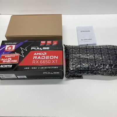 【神戸・三宮店】中古  SAPPHIRE PULSE AMD RADEON RX6650XT GAMING OC 8GB (RX 6650XT 8GB) 3430005928 