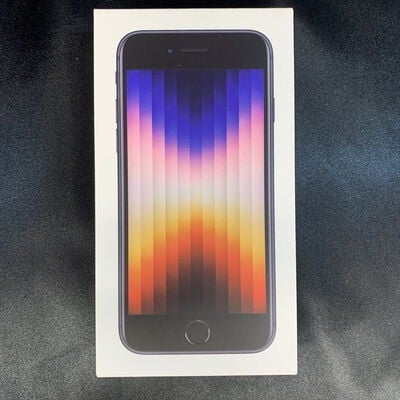 【横浜駅前店】中古  【SoftBank版SIMフリー】Apple iPhoneSE 4.7インチ (第3世代) 64GB (ミッドナイト) MMYC3J/A 154839 