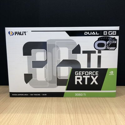 【甲府飯田店】中古  【LHR版】Palit NE6306TS19P2-190AD V1 (RTX3060Ti Dual OC V1 8GB) 146436 