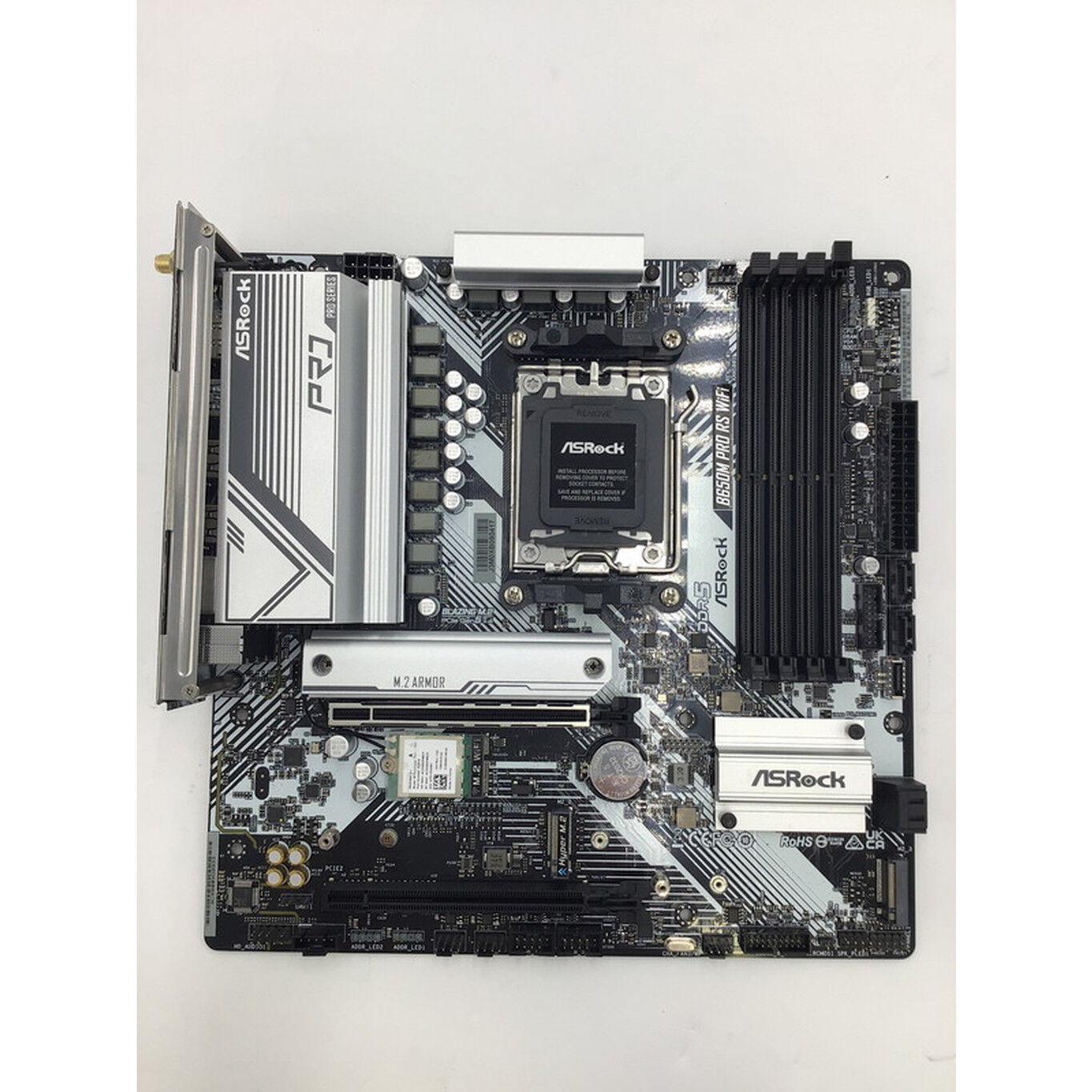 中古 ASRock B650M Pro RS WiFi (B650 AM5 mATX DDR5) 4950001685