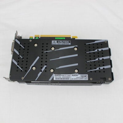 【通販センター】中古  玄人志向 GG-GTX1660Ti-E6GB/DF（GTX1660Ti 6GB） 3480034778 