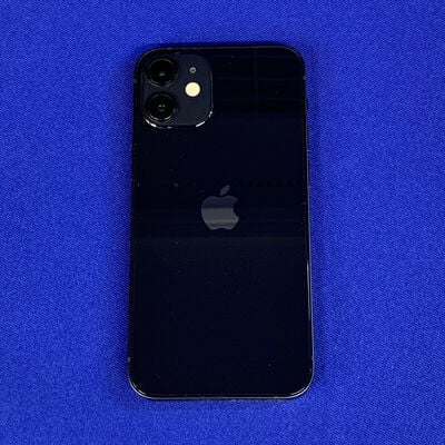 【横浜駅前店】中古  【SIMロック解除済み】【SoftBank】Apple iPhone12 mini 5.4インチ 128GB (ブラック)  MGDJ3J/A 155640 