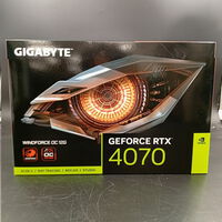 中古  GIGABYTE GV-N4070WF3OC-12GD (RTX4070 12GB) 157137 