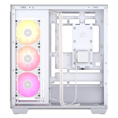 Corsair  iCUE LINK 3500X RGB Tempered Glass White CC-9011281-WW (E-ATX ガラス ホワイト) 