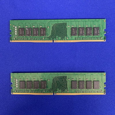 【横浜駅前店】中古  16GB 2枚組(合計32GB) PC4-21300/DDR4-2666 デスクトップ用 190916 