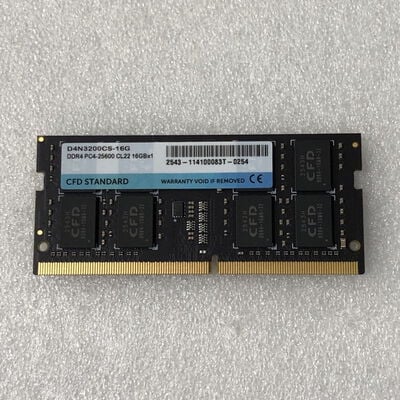 【甲府飯田店】中古  PC4-25600 16GB ノート用(DDR4-3200) 158772 