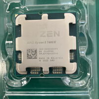 中古  AMD Ryzen 5 7600X (AM5/4.7GHz/38M/C6/T12/105W 152464 