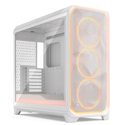 Fractal Design  Meshify 3 XL Ambience Pro RGB White TG Clear Tint FD-C-MES3X-05 (E-ATX ガラス ホワイト) 