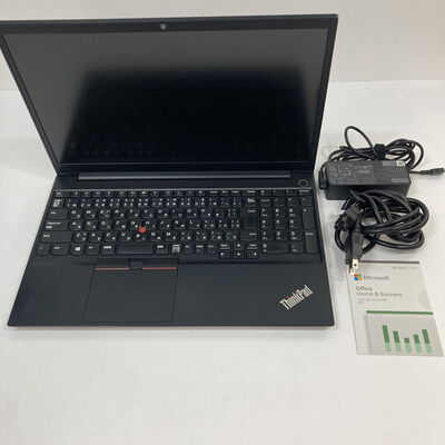 【神戸・三宮店】中古  LENOVO E15 Gen2 MSO 指紋認証あり (Intel Core i5 1135G7 2.4GHz/8GB/SSD256GB/-/オンボード/15.6/1920x1080/GbE/Wi-Fi/WEBCAM/W11P/Microsoft Office Home and Business 2024) 188505 