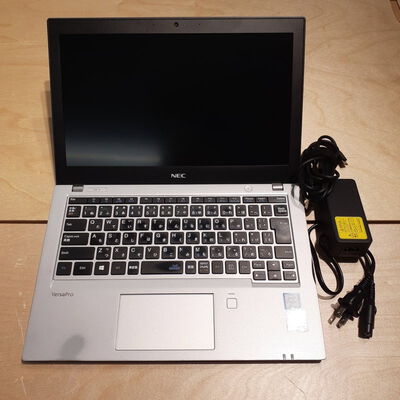 【鹿児島店】中古  NEC VersaPro タイプVB PC-VKM17BZG4 (Core i5 8350U/8GB/SSD256GB/-/オンボード/12.5/1366x768/Wi-Fi/WEBCAM/W11H64 MAR) 186150 
