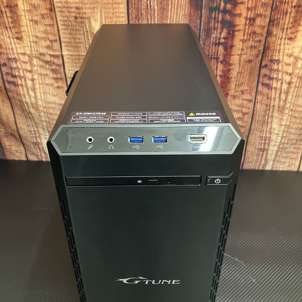 中古 Original 自作PC(i5 10400F/16GB/SSD1TB/HDD4TB/RTX2060/W11H