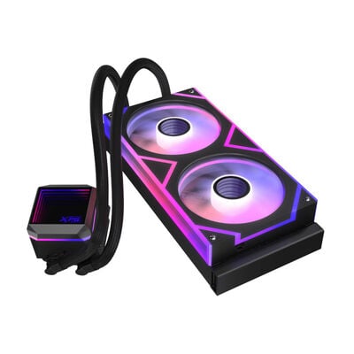 ADATA  LEVANTE II 240 オールインワン CPU 水冷クーラー LEVANTEII240-BKCWW (240mm ブラック) 