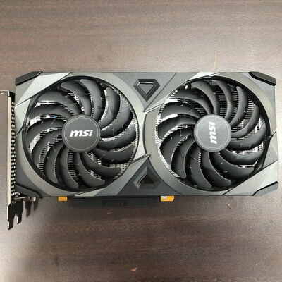 【福山ココローズ店】中古  MSI GeForce RTX 3060 Ti VENTUS 2X OCV1 (RTX3060Ti 8GB) 175518 