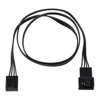 AINEX  CA-099A (PWMファン用電源延長リボンケーブル 50cm ブラック) 