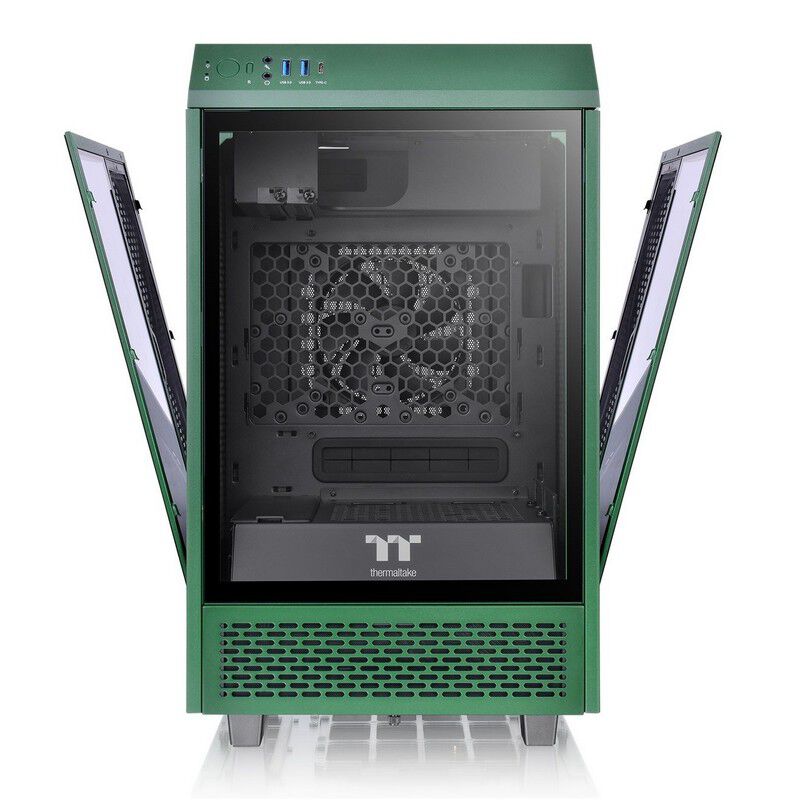 Thermaltake The Tower 100 Racing Green CA-1R3-00SCWN-00 (Mini-ITX