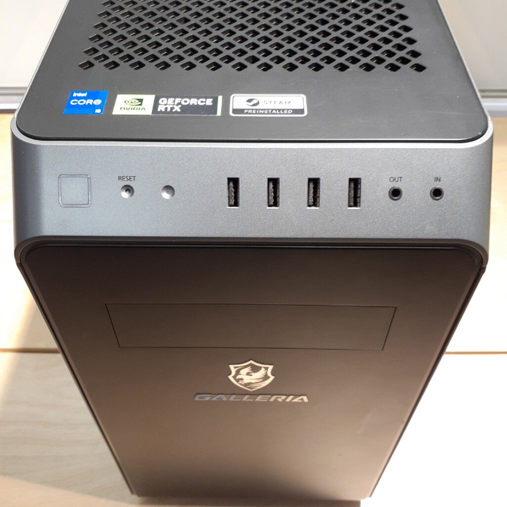 中古 GALLERIA RM5C-R36T(i5 12400/32GB/SSD500GB/HDD2TB/RTX3060Ti