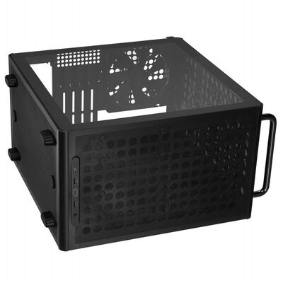 CoolerMaster  Qube 340 Black Q340-KGNN-S00 (MicroATX ガラスパネル ブラック) 