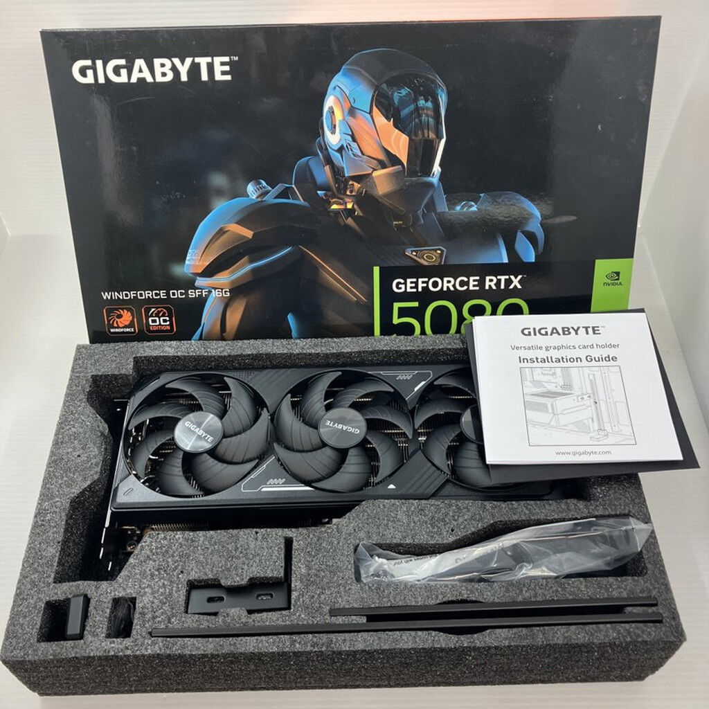 中古 GIGABYTE GV-N5080WF3OC-16GD (RTX5080 16G) 176523 （374018