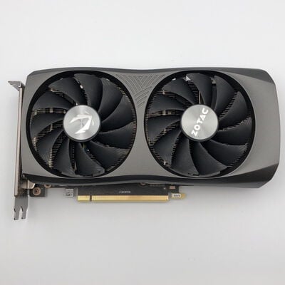【甲府飯田店】中古  ZOTAC GeForce RTX4070 12GB GDDR6X ZT-D40700M-10B（RTX4070 12GB） 3480030296 