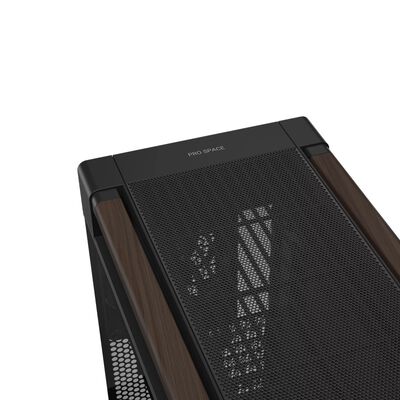ASUS  ProArt PA602 Wood Edition Modern Black Tempered Glass Panel (PROART PA602 WALNUT WOOD TG PWM MODERN BLACK) 