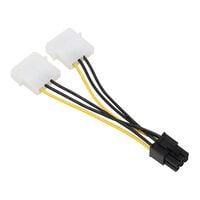 AINEX  PX-001C (PCI Express用電源変換ケーブル 8cm) 
