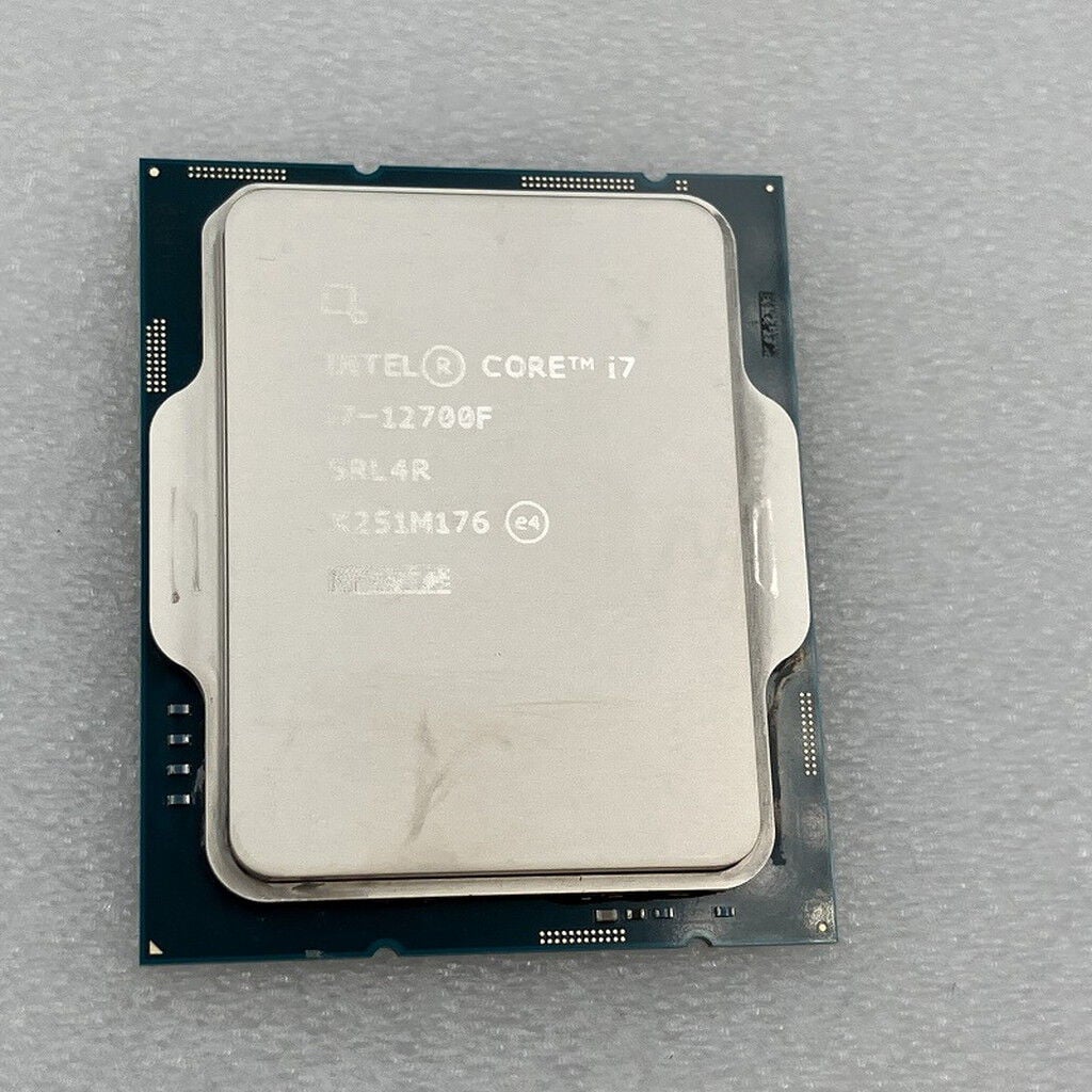 Intel core-i7 12700f 中古品 CPU 中古 INTEL Core i7 12700F (1700/2.1G/25M/C12/T20) 148611 （347965
