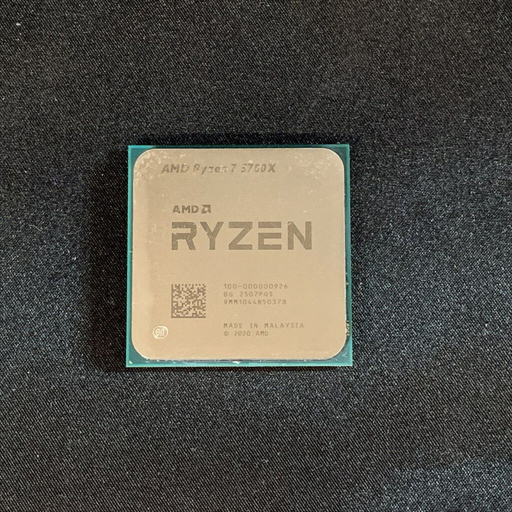 中古 AMD Ryzen 7 5700X (AM4/3.4GHz/36M/C8/T16/65W) 150182 （377217
