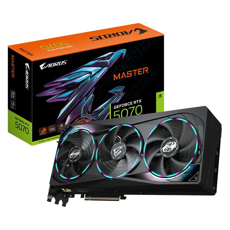 未開封 GIGABYTE-RTX5070-12G ドスパラ正規品 GIGABYTE GV-N5070AORUS M-12GD (GeForce RTX 5070 12GB