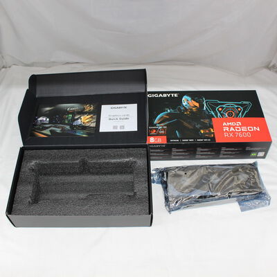 【通販センター】中古  GIGABYTE GV-R76GAMING OC-8GD（RX7600 8GB） 3480034540 