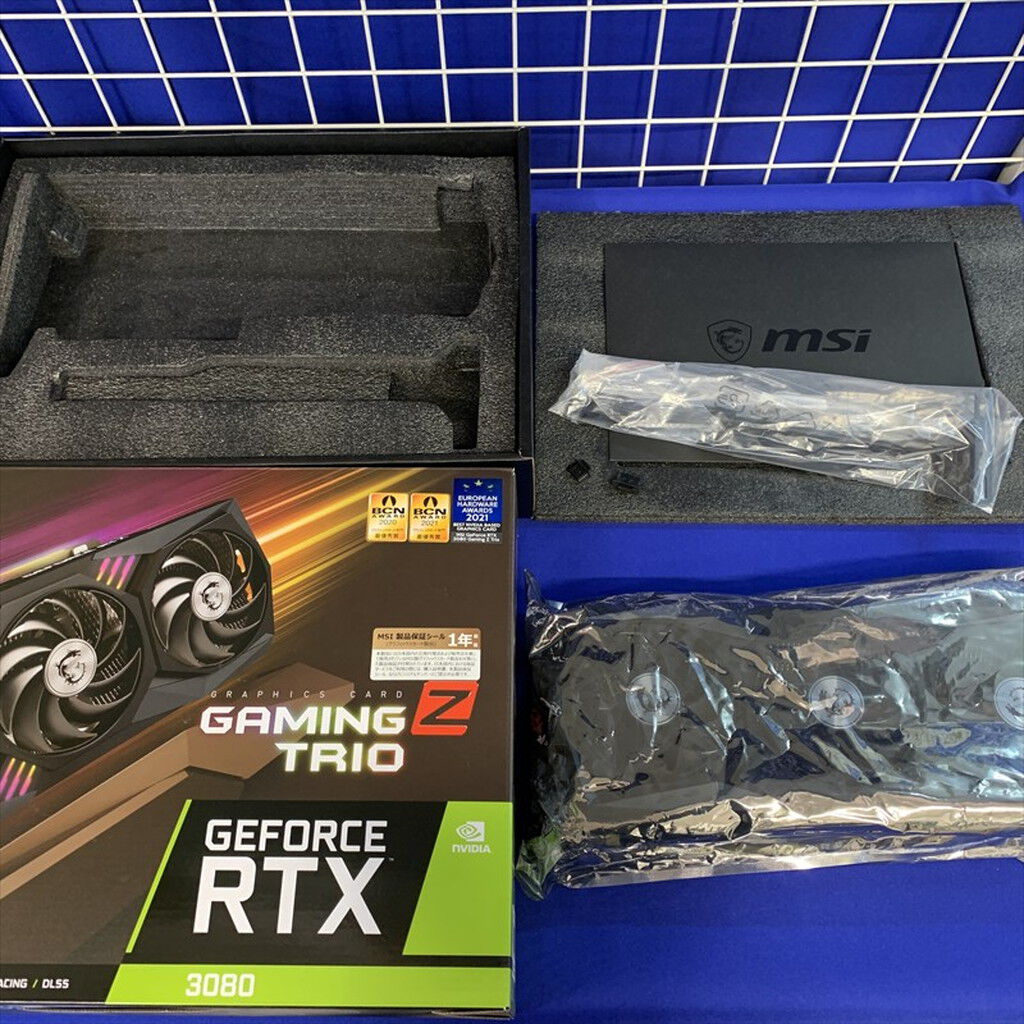 中古 【LHR版】MSI GeForce RTX 3080 GAMING Z TRIO 10G (RTX3080 10G