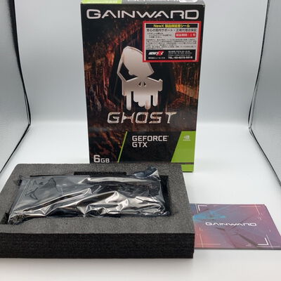 【甲府飯田店】中古  GAINWARD GeForce GTX1660SUPER GHOST 6GB GDDR6 (GTX1660 SUPER) 4720003352 
