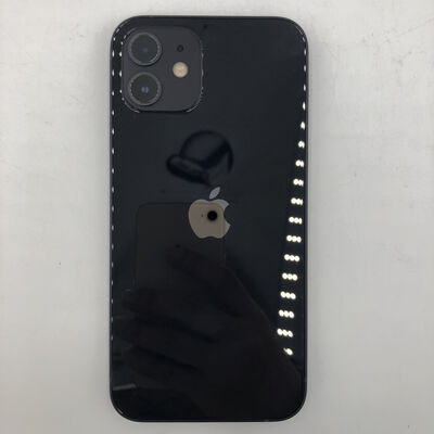 【福井日之出店】中古  【SIMロック解除済み】【SoftBank】Apple iPhone12 6.1インチ 128GB (ブラック) MGHU3J/A 155559 