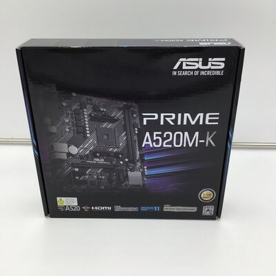 【白山FM松任店】中古  ASUS PRIME A520M-K (A520 AM4 mATX DDR4) 4950001193 