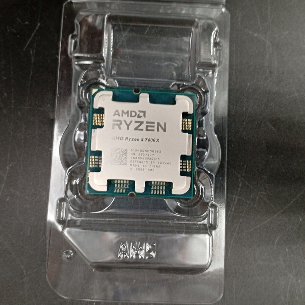 中古 AMD Ryzen 5 7600X (AM5/4.7GHz/38M/C6/T12/105W 152464