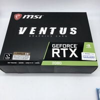中古  MSI GeForce RTX 2080 VENTUS 8G  (RTX2080 8G GDR6) 5280001397 